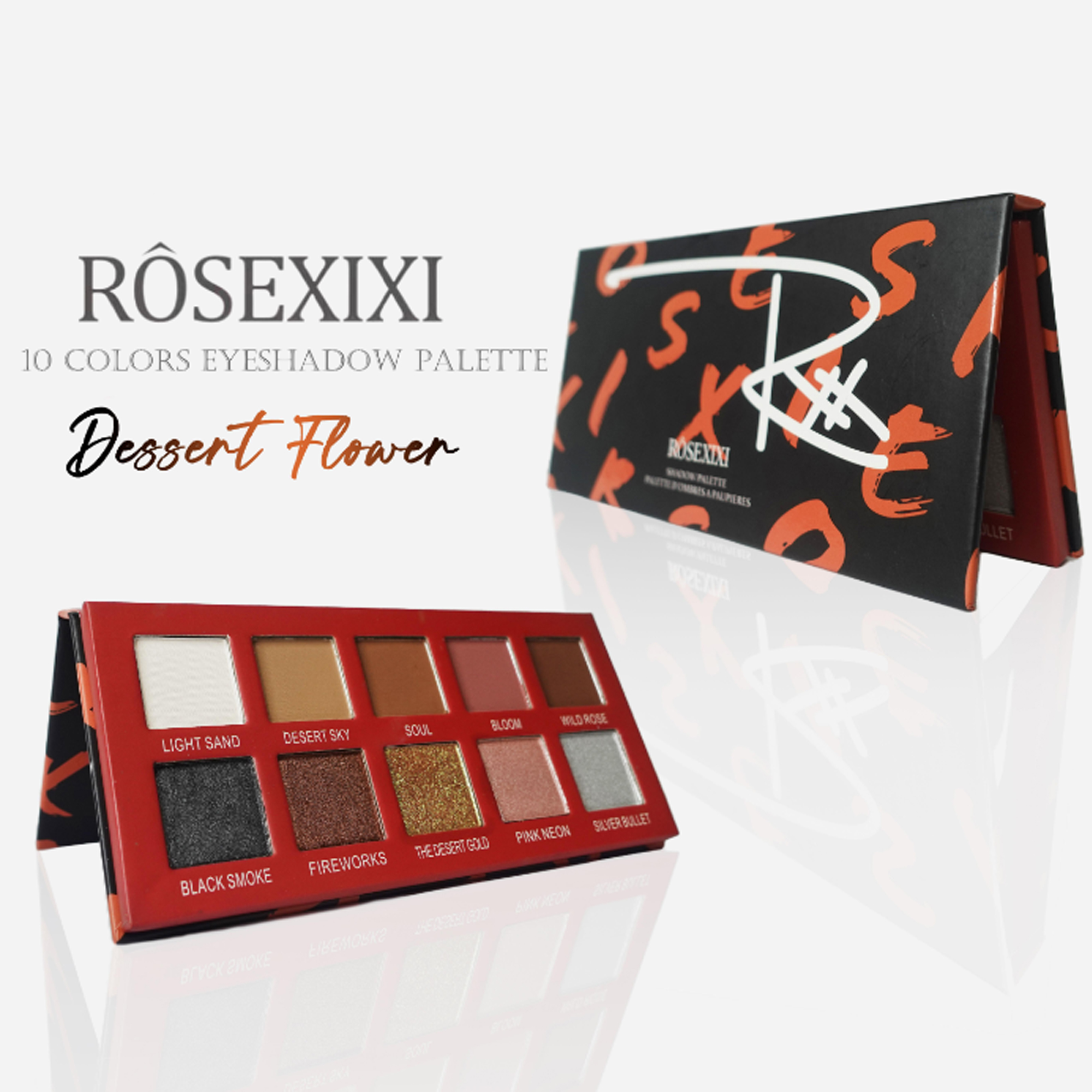 Rosexixi10色眼影盘