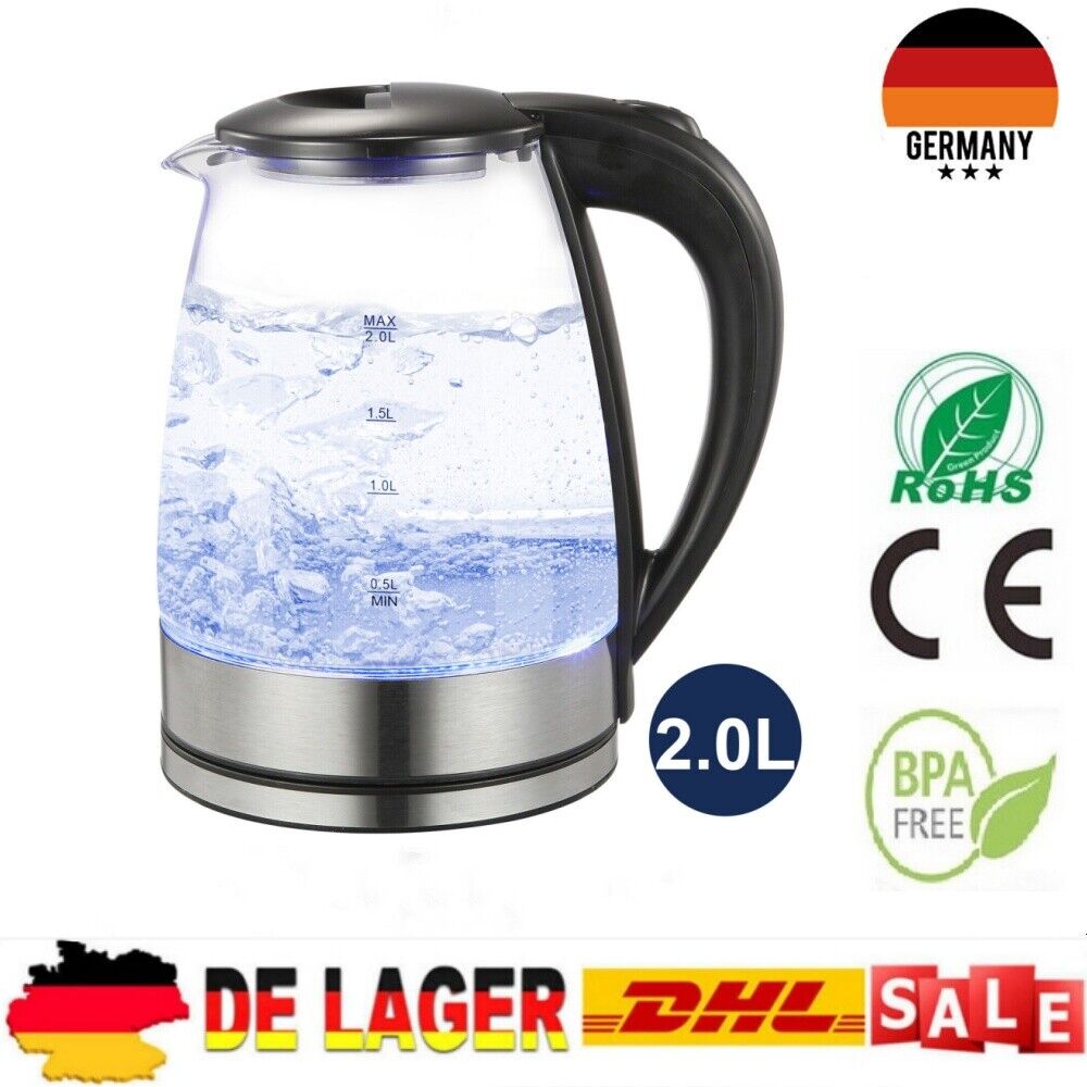 玻璃热水壶2L-DE