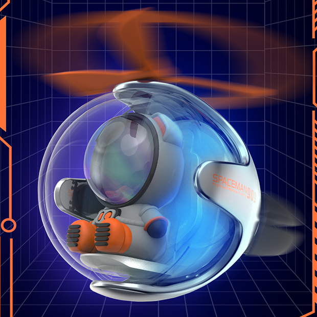 Flying Ball Aromatherapy - Astronaut